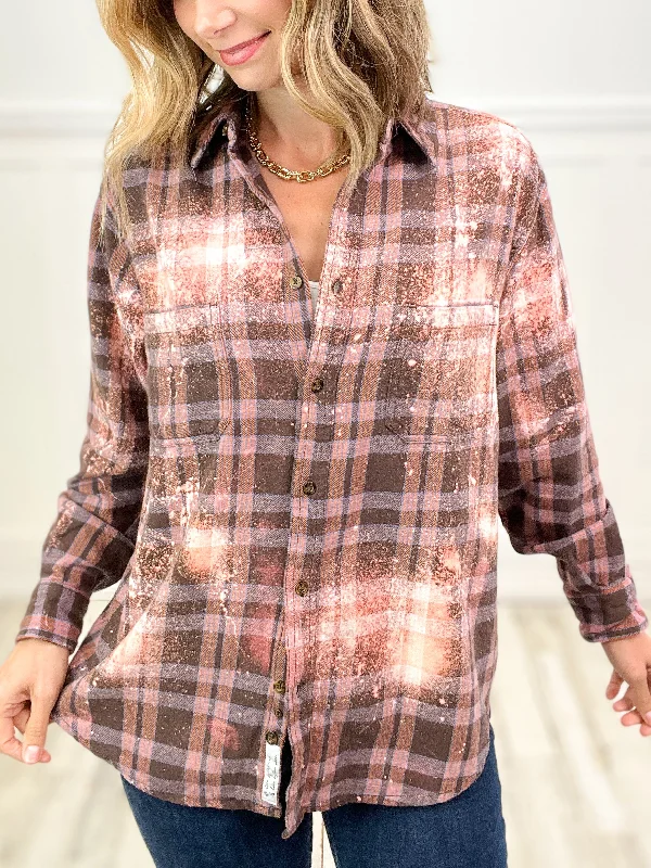 Deal of the Day Woah Nelly Malibu Hippie Flannel Top