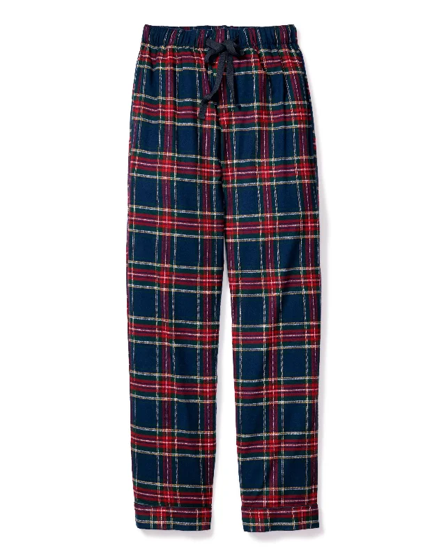 Men's Brushed Cotton Pants in Windsor Tartan