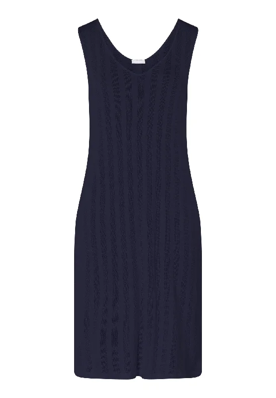 Simone Organic Cotton Tank Nightgown | Deep Navy 74905-1610