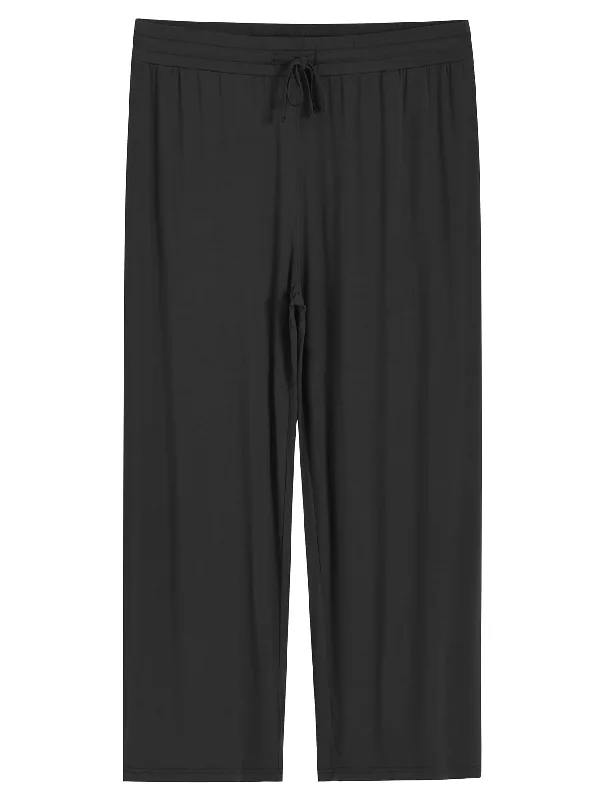 Women's Plus Size Wide Leg Lounge Pants Comfy Palazzo Pajama Pants 1X-5X