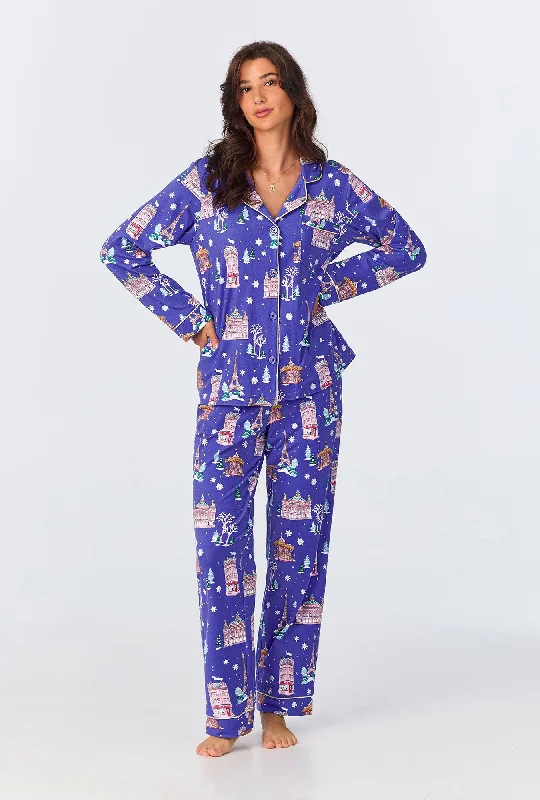 Bed Head Long Sleeve Classic Stretch Jersey PJ Set