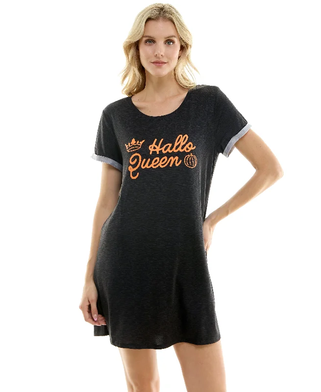 Jaclyn Intimates Short Sleeve Halloween sleepshirt