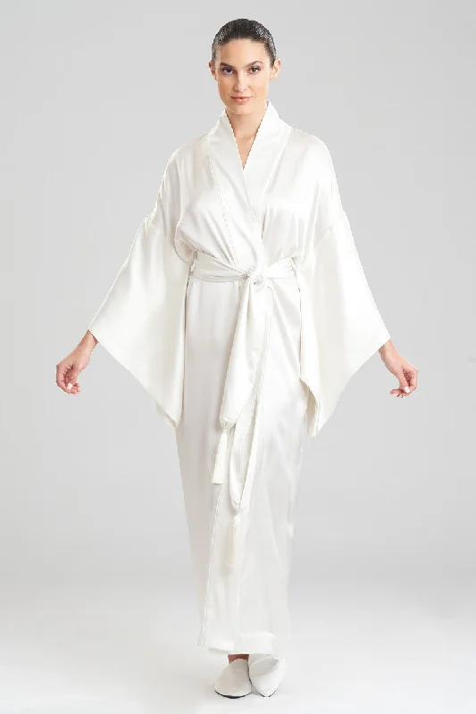 Key Essentials Silk Kimono Robe