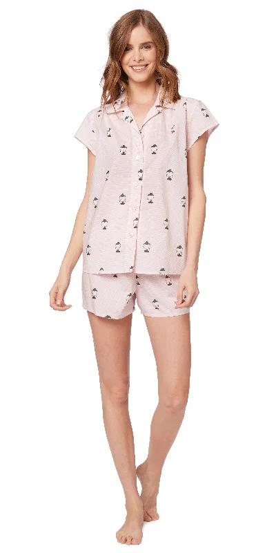 Pajama Short Set - Little Yogi