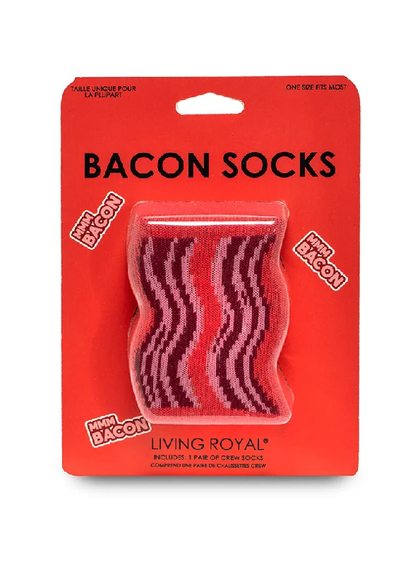 Bacon 3D Crew Sock