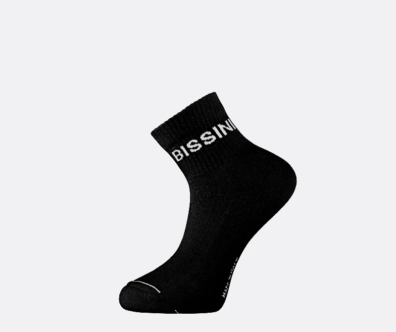 Black Sport / Gym Socks 4" Cuff