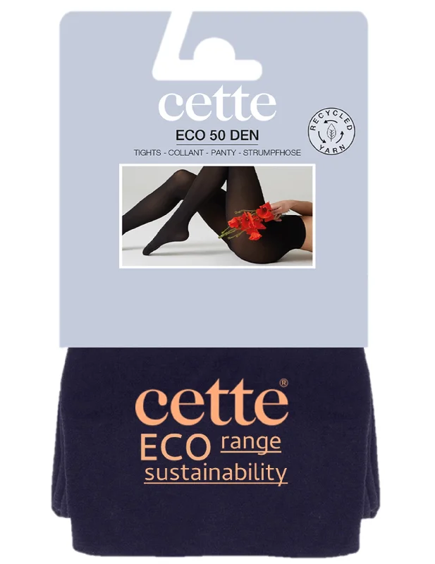 Cette ECO 50 Denier Plus Size Tights Marine