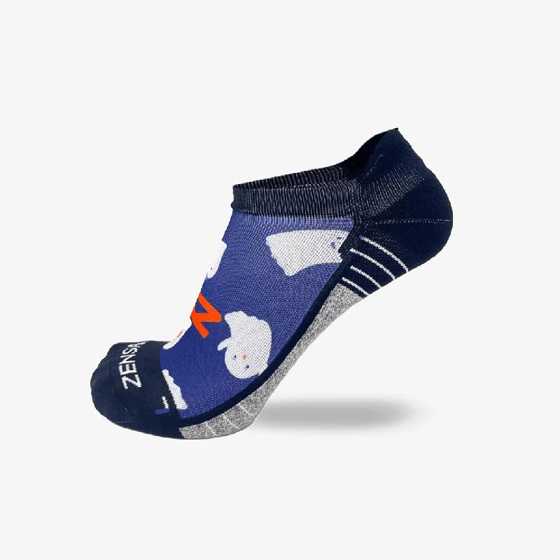 Cute Ghosts Running Socks (No Show)