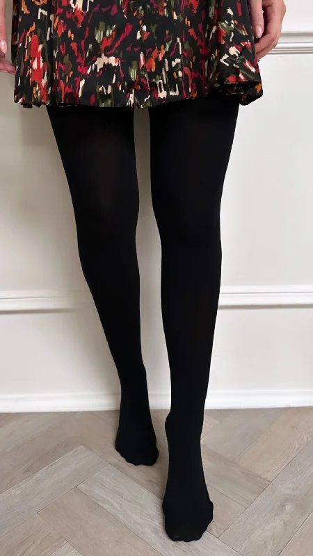 Ezra Black Thermal 310 Denier Tights