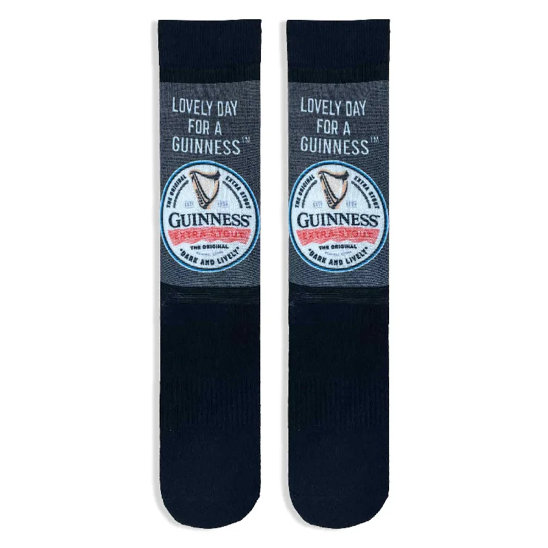 Guinness 'Lovely Day' Adult Printed Socks