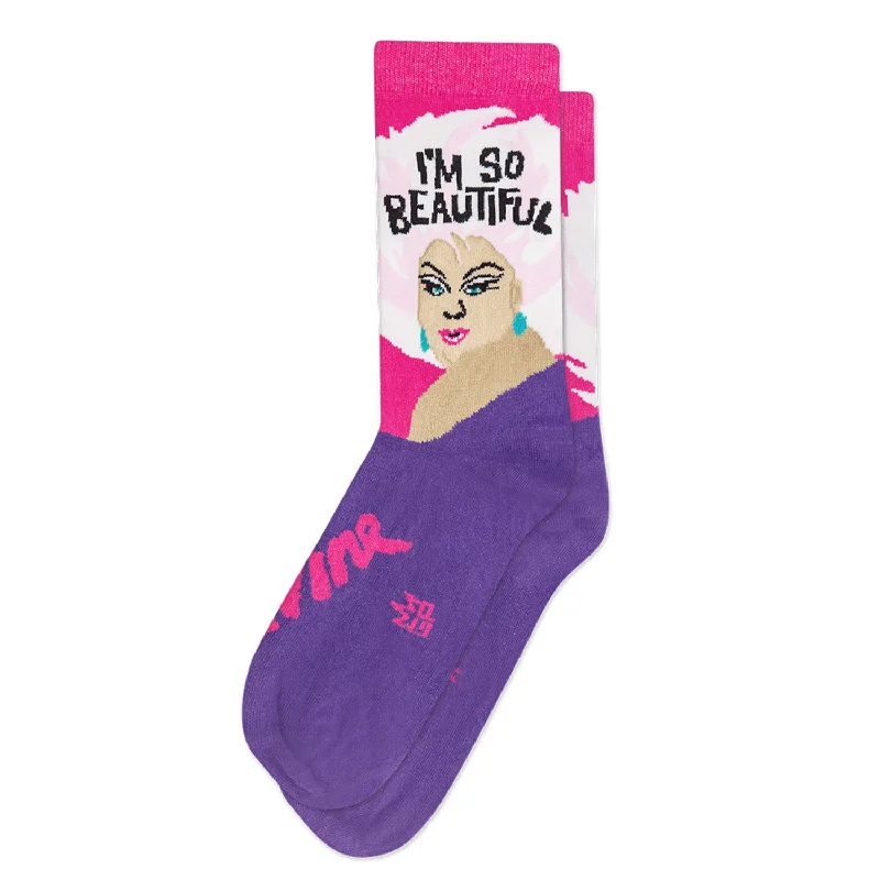 Gumball Poodle Unisex Crew Socks - I'm So Beautiful (Divine)