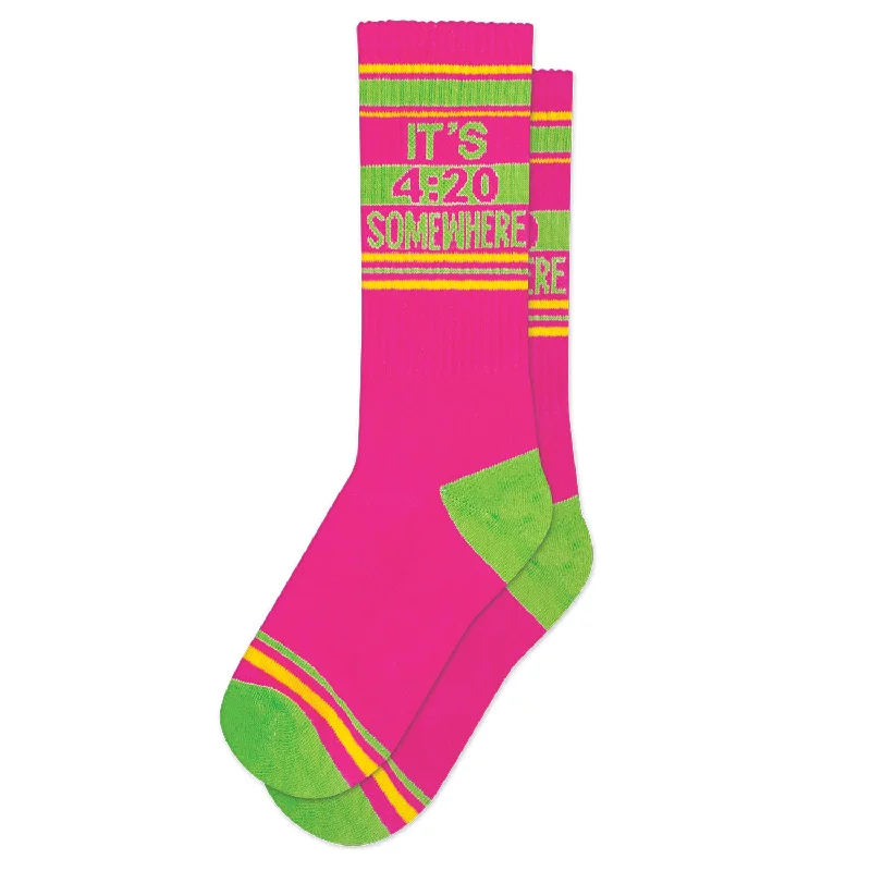 Gumball Poodle Unisex Crew Socks - It's 420 Somewhere