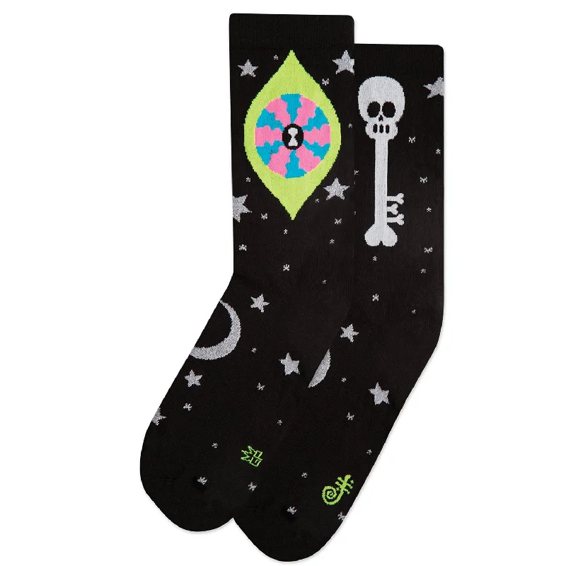 Gumball Poodle Unisex Crew Socks - Oliver's Eye (Oliver Hibert)