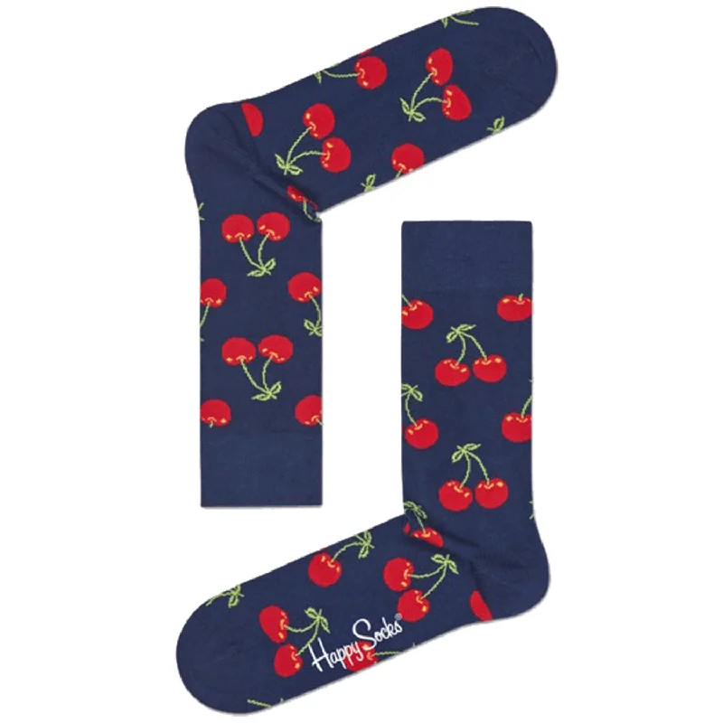 Happy Socks Women's Crew Socks - Cherry