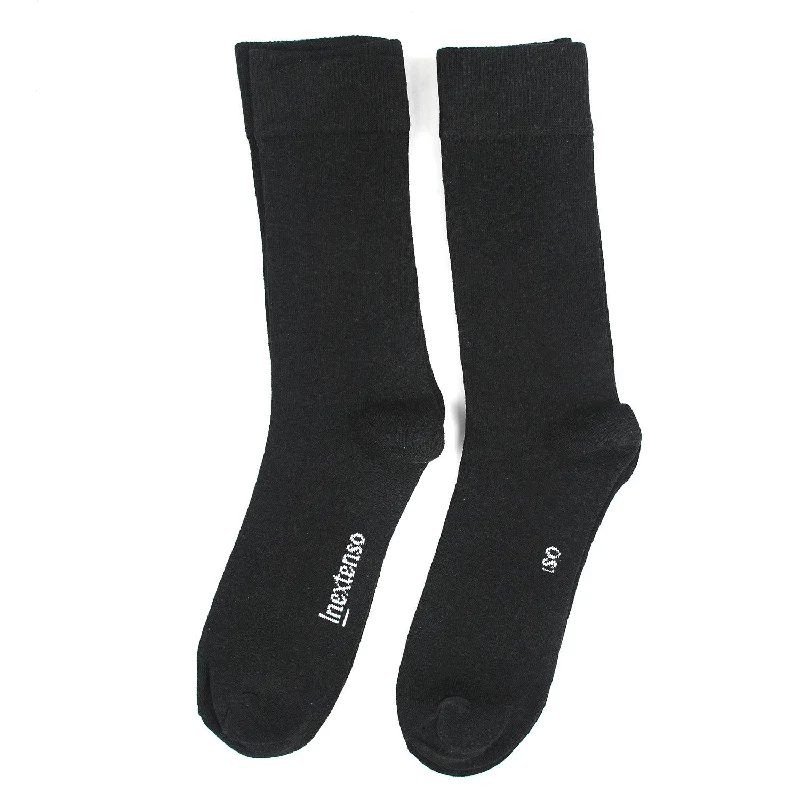 Men’s 2Pcs Socks Full - Black