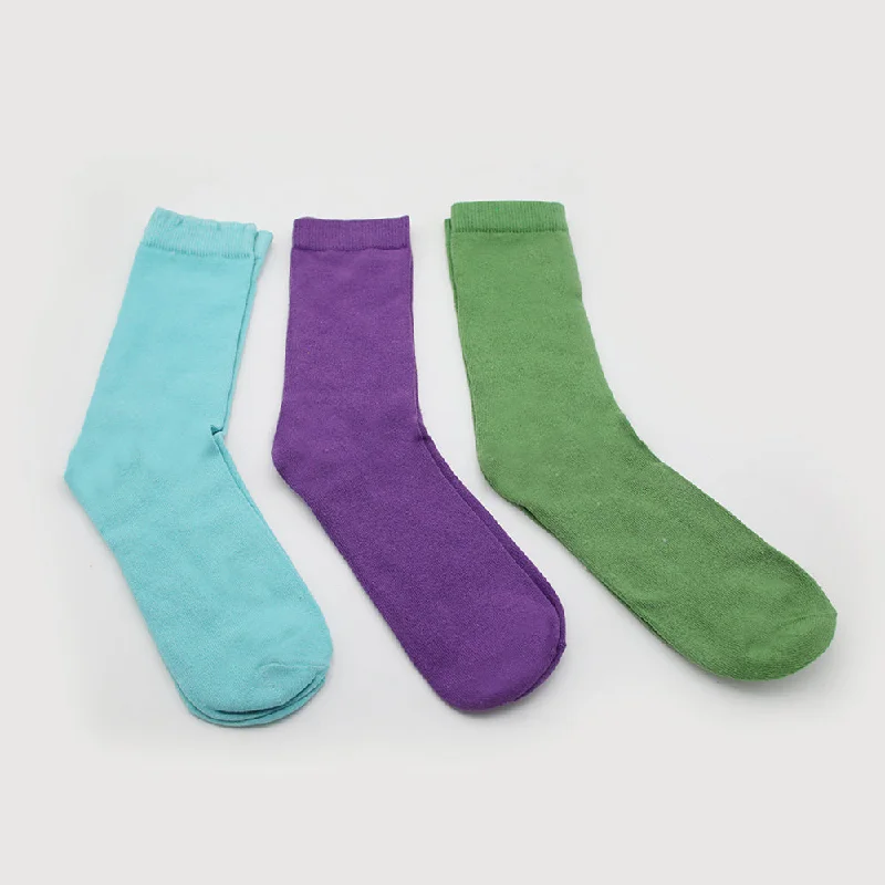 Men’s Colorful Socks 3Pcs - Multi Color