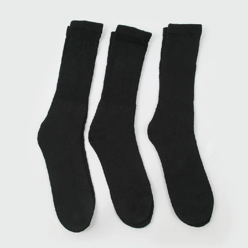 Men’s Sports Socks - Black