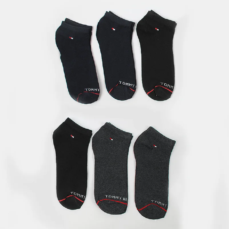 Men's Ankle Socks 6Pcs - Tommy