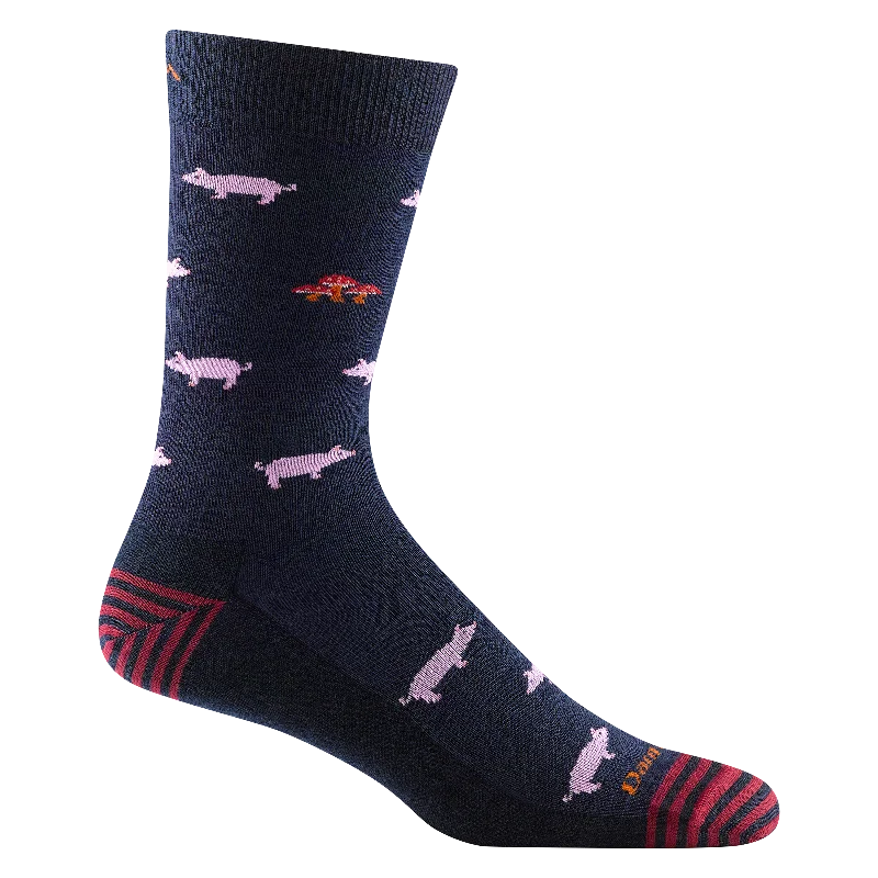 Men's Truffle Hog Crew  Lightweight Lifestyle Sock