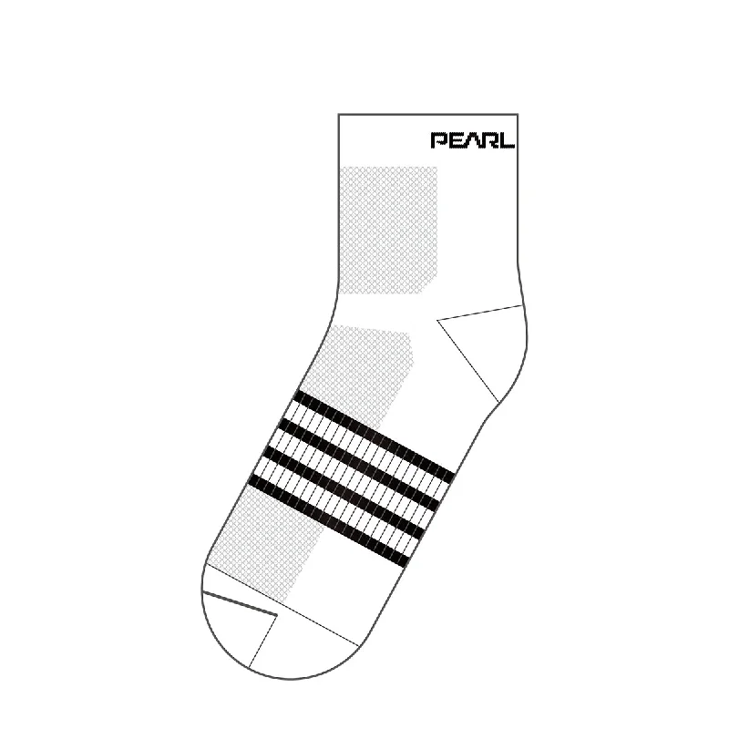 Pearl Izumi Unisex's Coolness Socks - White (46-2)