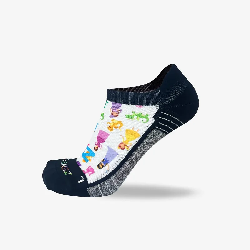 Princesses and Dragons Running Socks (No Show)