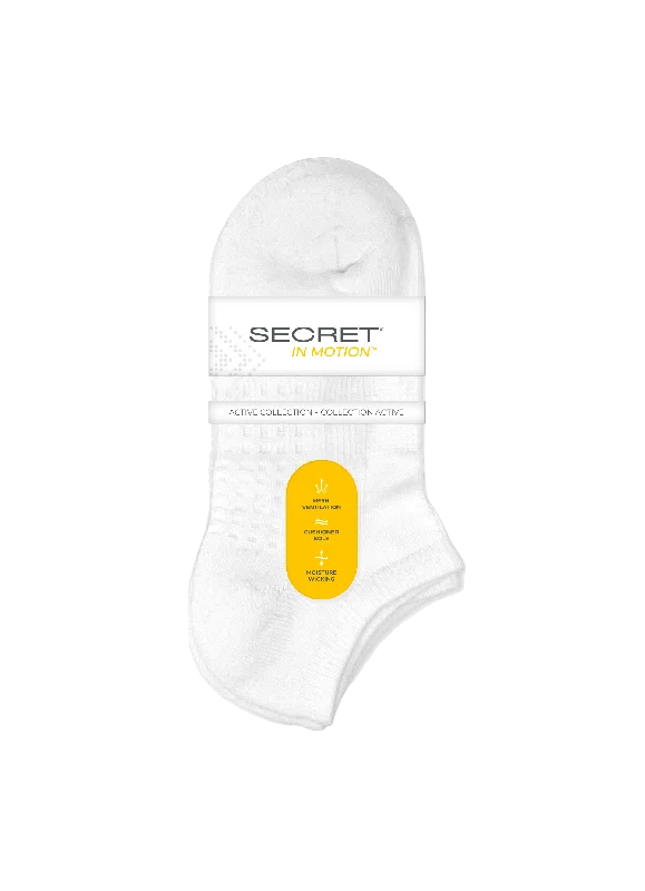 SECRET® In Motion™ Half Cushion No Show - 3 Pairs