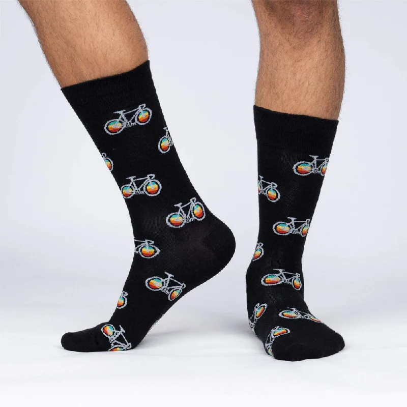 Final Offer Sock It To Me Men's Crew Socks - Pedal Power