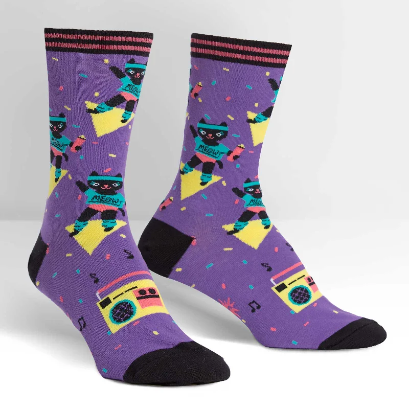 Sock It To Me Women's Crew Socks - Cat-ercise