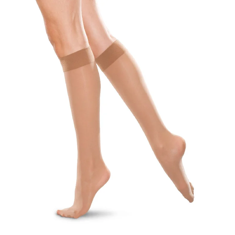 Therafirm Men's and Women's Closed Toe Knee Highs - 20-30 mmHg