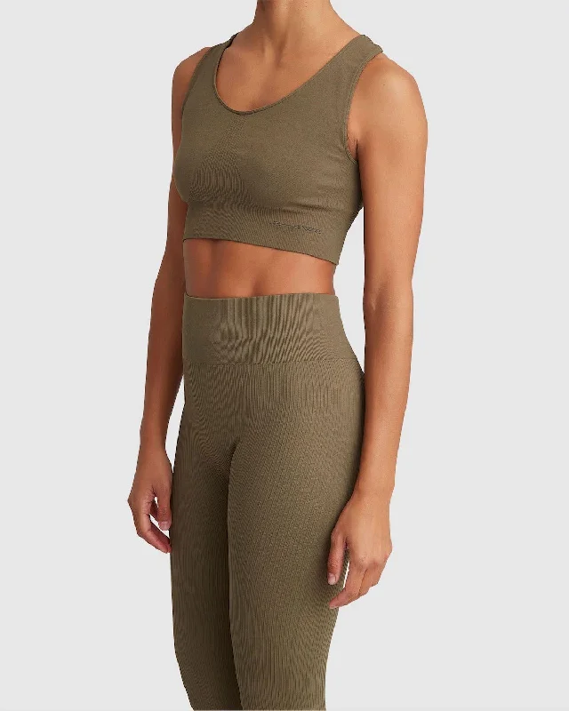 Weekend Bargains to Love Wilma Soft Sports Bra | Sage