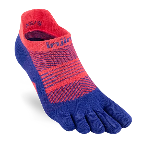 Run Lightweight No-Show Ankle Socks - by Injinji